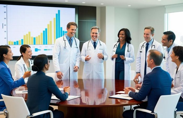 Groupe de médecins